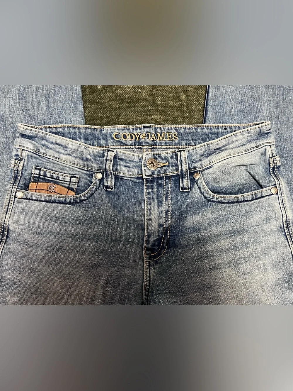 Cody James Jeans 32X32 Men's Light Blue Straight Leg